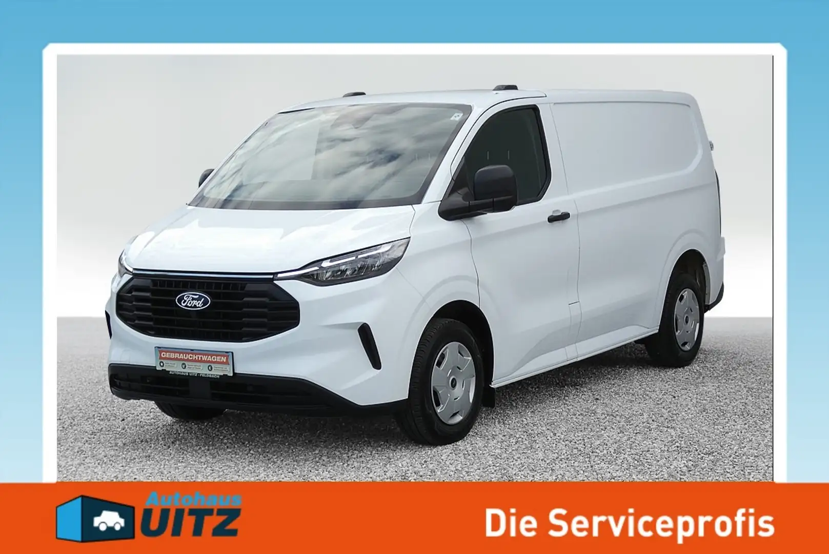 Ford Transit Custom 320 L1 +LED+RFK+AHK+PDC+WSSHeiz Weiß - 1