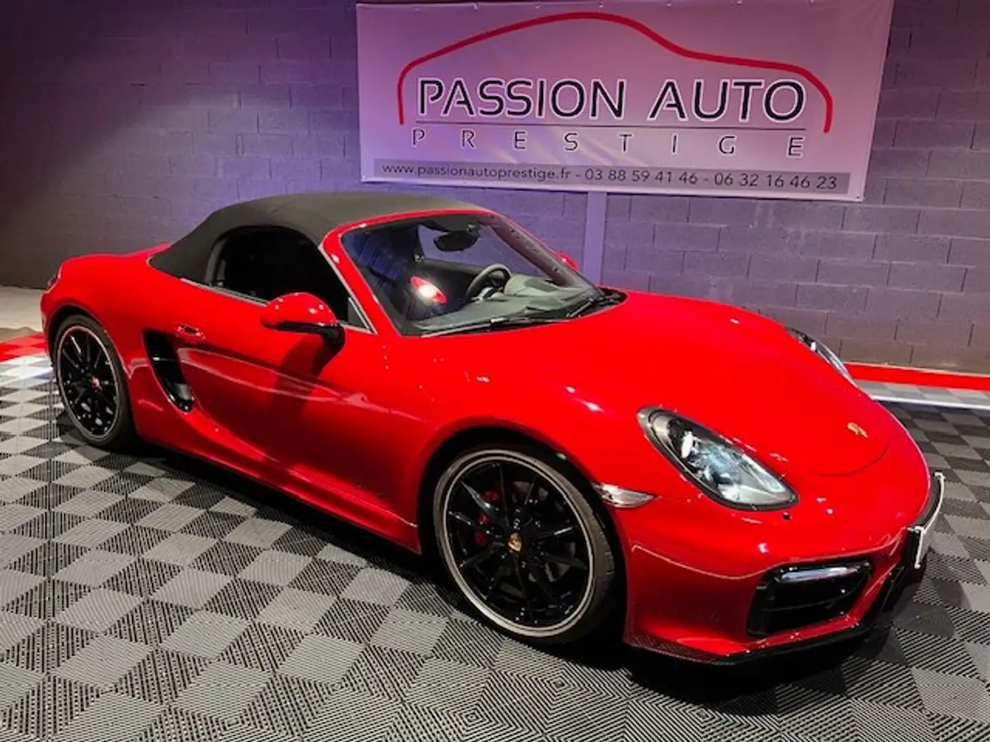 Porsche Boxster GTS Rouge - 1