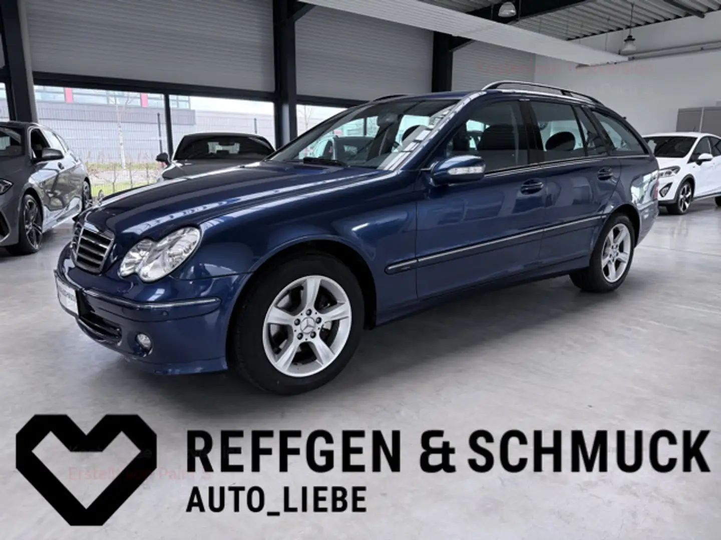Mercedes-Benz C 180 T AVANTGARDE AUTOMATIK+KLIMA+NAV+XENON+1HD Blau - 1