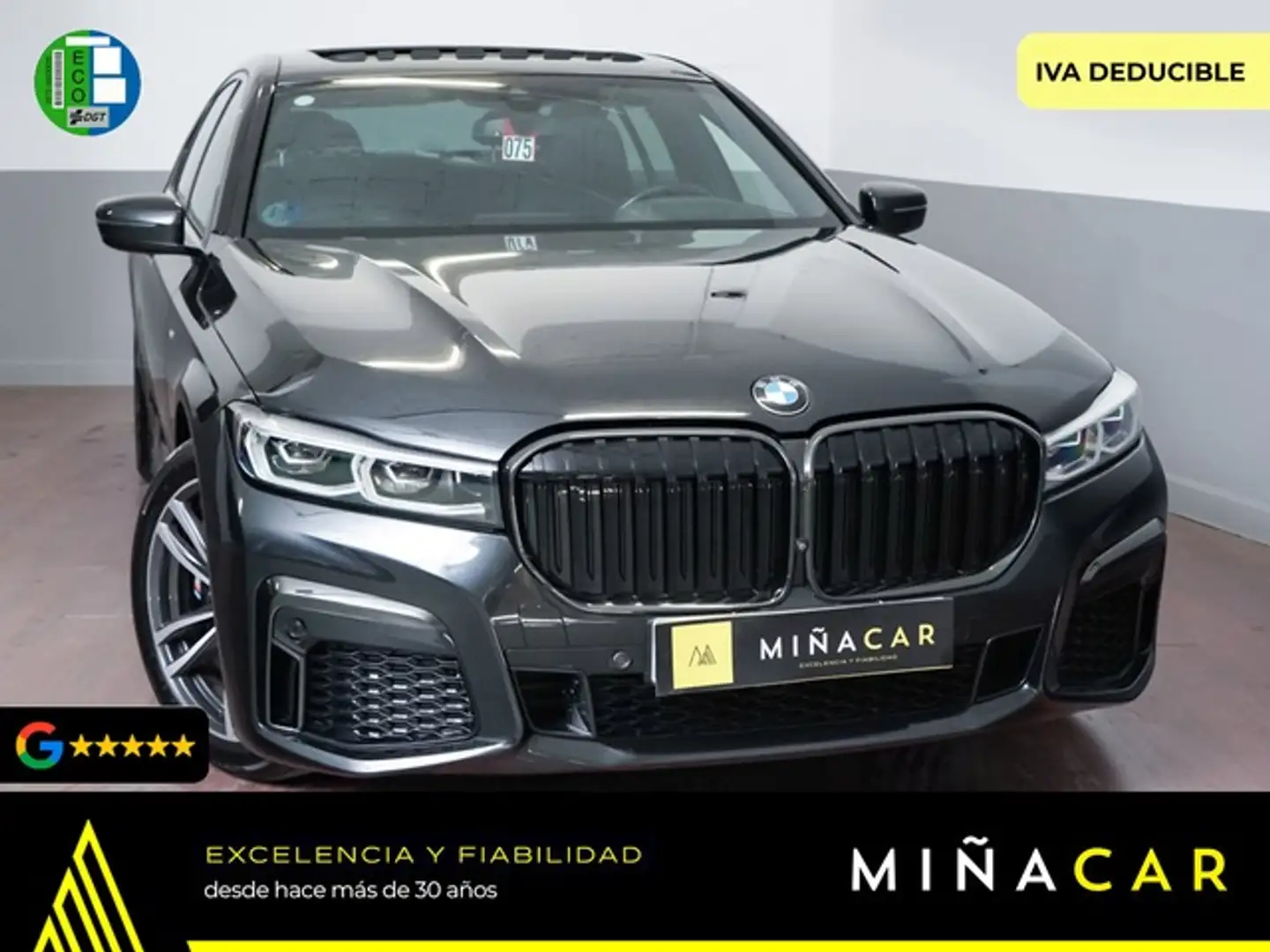 BMW 730 730dA xDrive Bleu - 1