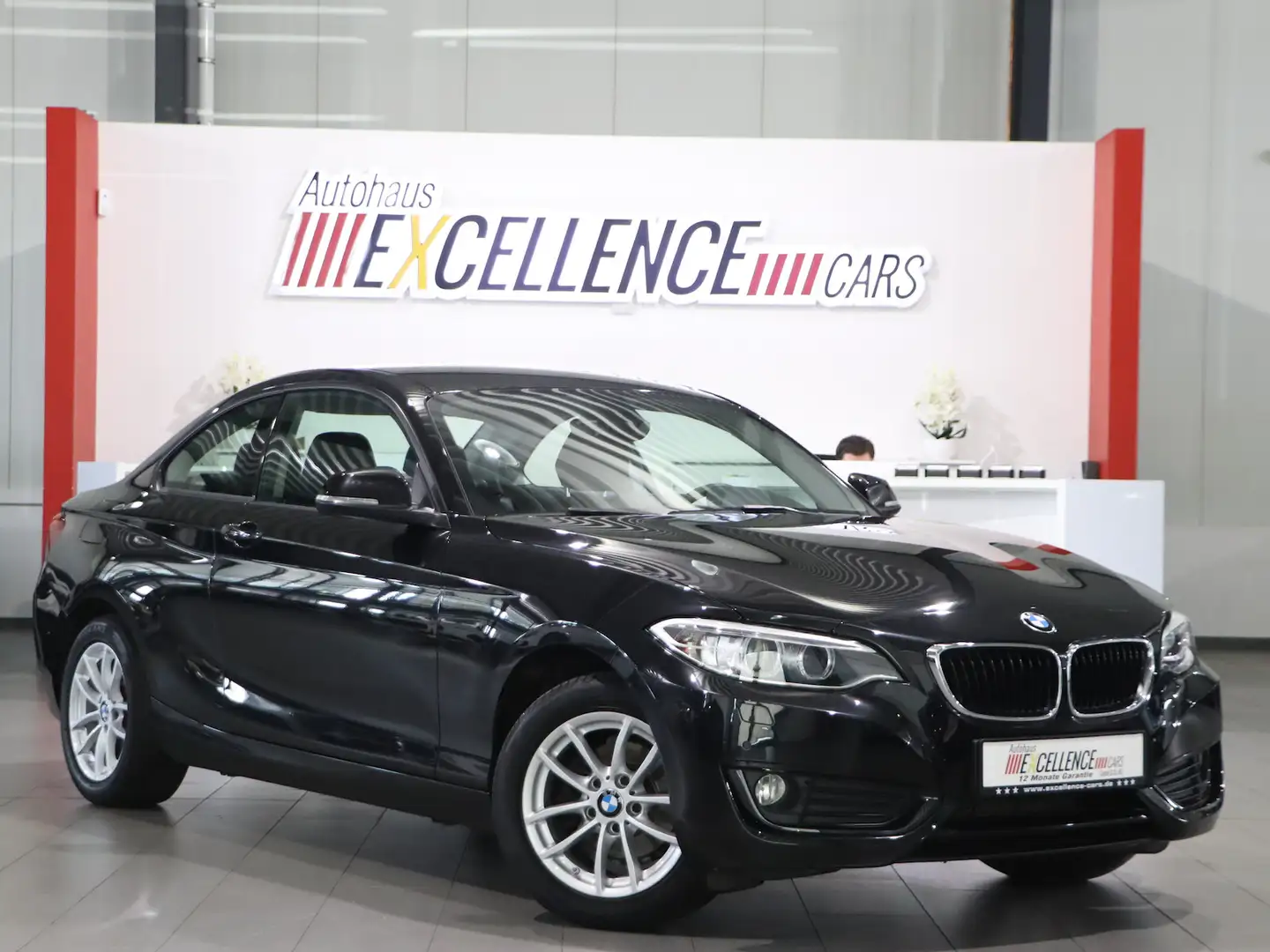 BMW 218 218i COUPE ADVANTAGE / BI-XENON / NAVI+ / MFL Schwarz - 1