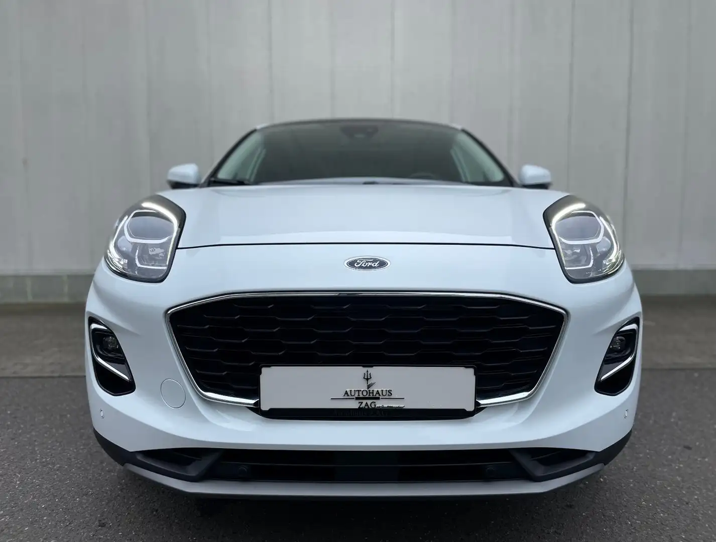 Ford Puma Titanium*KAMERA*NAVI*CAR PLAY*AHK*PANORAMA* Blanc - 2