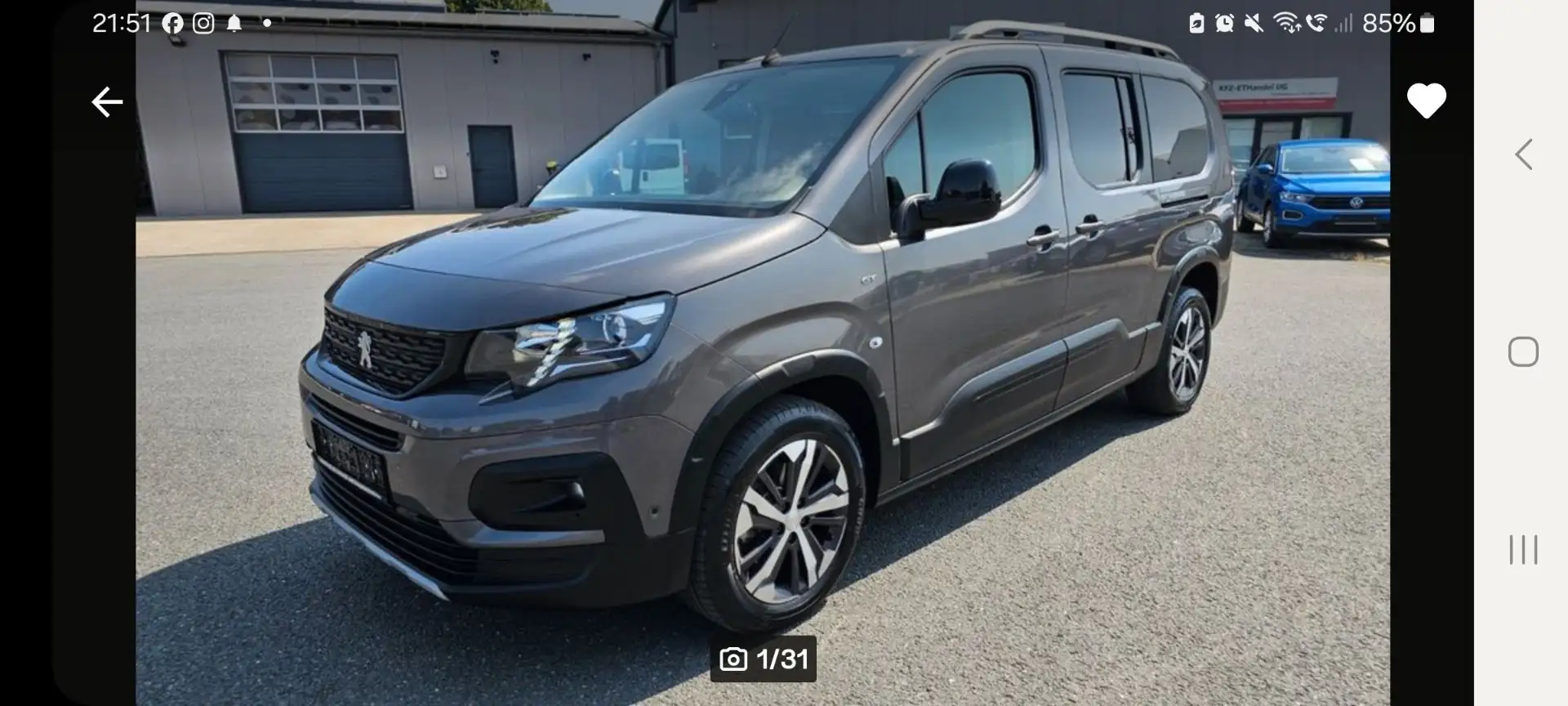 Peugeot Rifter GT L2 - 1