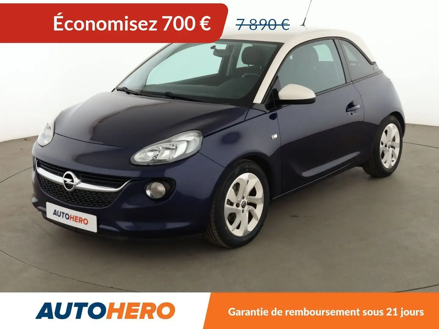 Opel Adam 1.4 Twinport Unlimited Bleu - 1