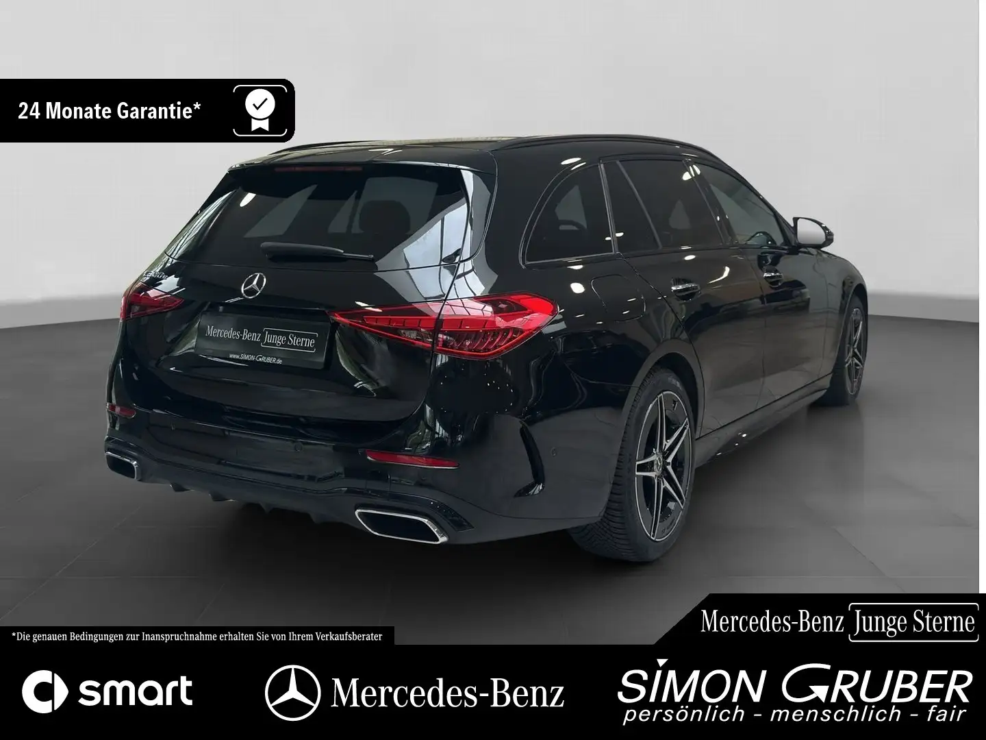 Mercedes-Benz C 300 Te AMG Pano Sitzklima Massage HUD Burm AHK Negro - 2