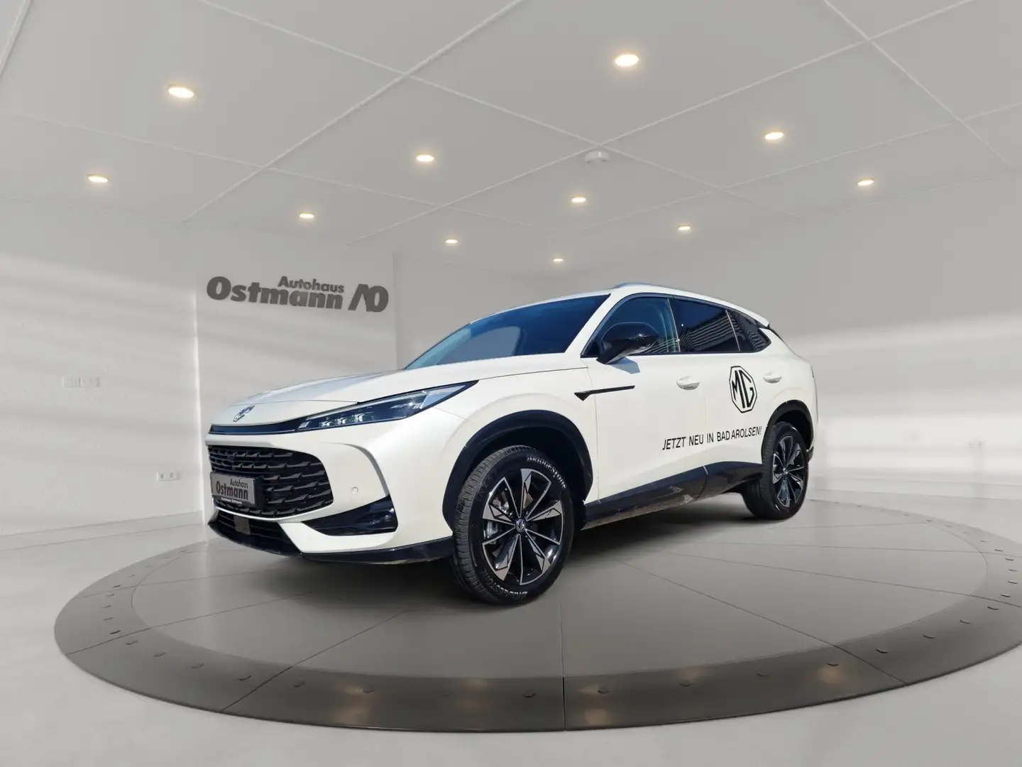 MG HS HEV LUX 360° Kamera,elektr. Heckklappe,Navi Weiß - 2