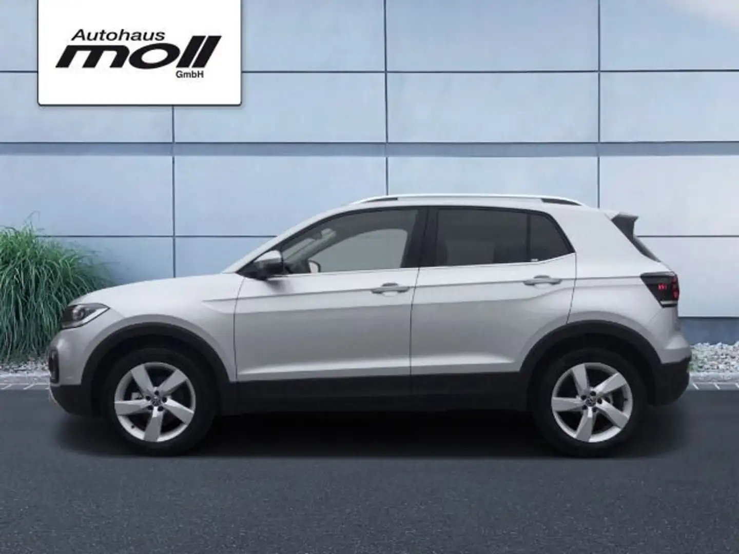 Volkswagen T-Cross Style 1.0 TSI DSG, ACC, App Connect Silber - 2