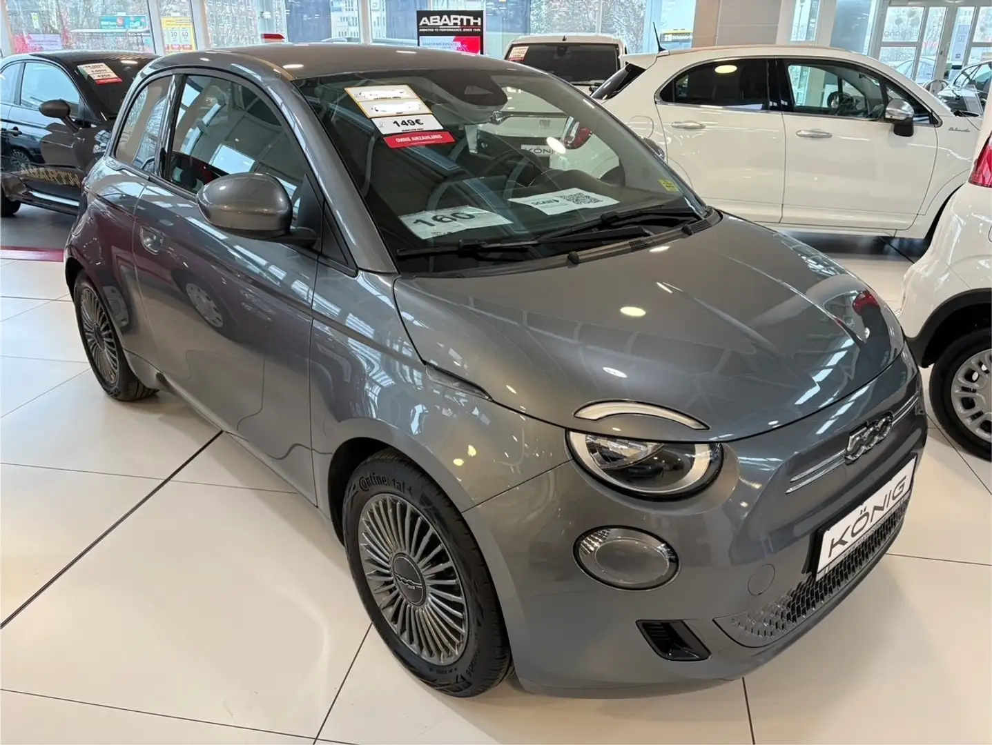 Fiat 500e Grau - 1