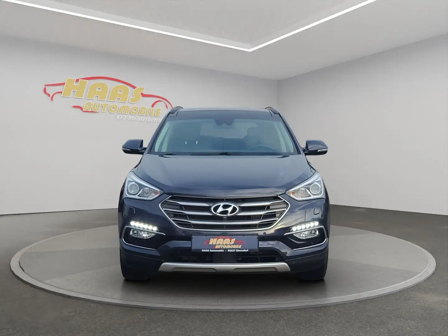 Hyundai SANTA FE blue Premium 4WD *Panorama*Leder*ACC* Blau - 2