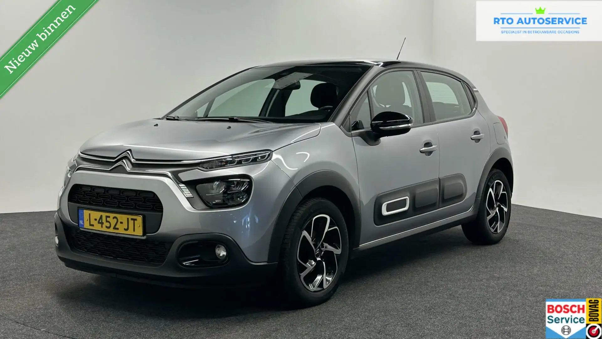 Citroen C3 1.2 PureTech Business NAVI LM CARPLAY Gris - 1