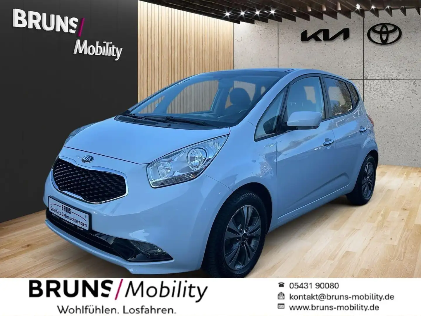 Kia Venga 1.6 Dream Team Automatik Navi Kamera Fehér - 1