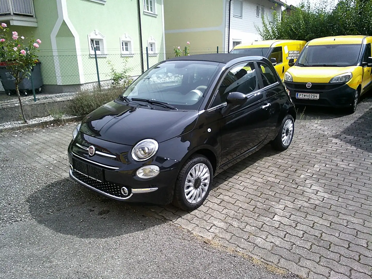 Fiat 500C FireFly Hybrid 70 Dolcevita Schwarz - 1