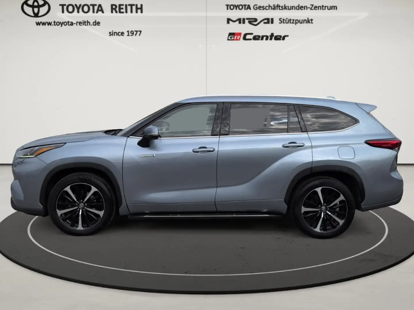 Toyota Highlander Hybrid Luxury 2.5 EU6d 7-Sitzer HUD Navi Memory Si Blau - 2