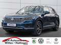Volkswagen Touareg 3.0 TDI 4Motion Elegance LUFTFEDERUNG PANORAMA ... Blauw - thumbnail 1