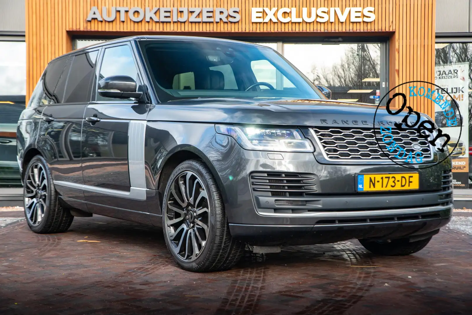 Land Rover Range Rover 4.4 SDV8 Vogue Standkachel 360 Standkachel leer Me Grijs - 1