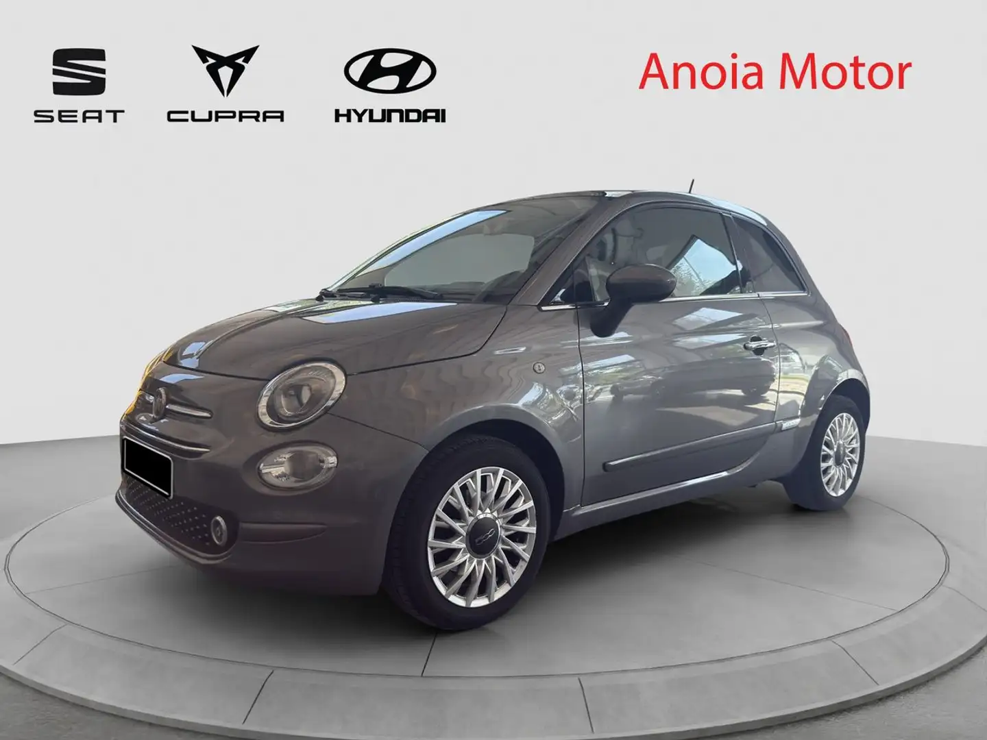 Fiat 500 1.2 Mirror Gris - 1