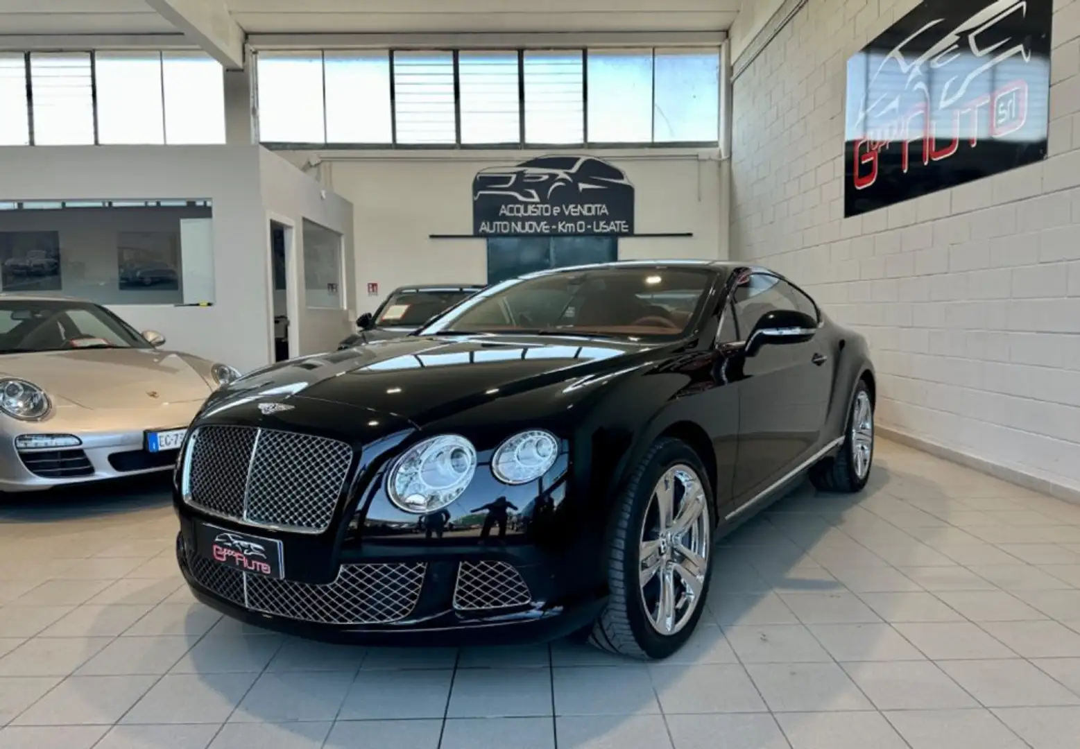 Bentley Continental GT *PELLE ROSSA* Nero - 1