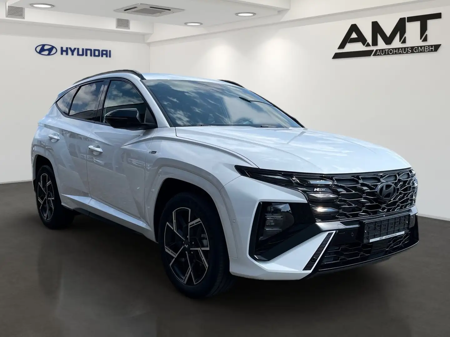 Hyundai TUCSON 1.6 T-GDI N Line Hybrid 2WD FACELIFT Weiß - 2