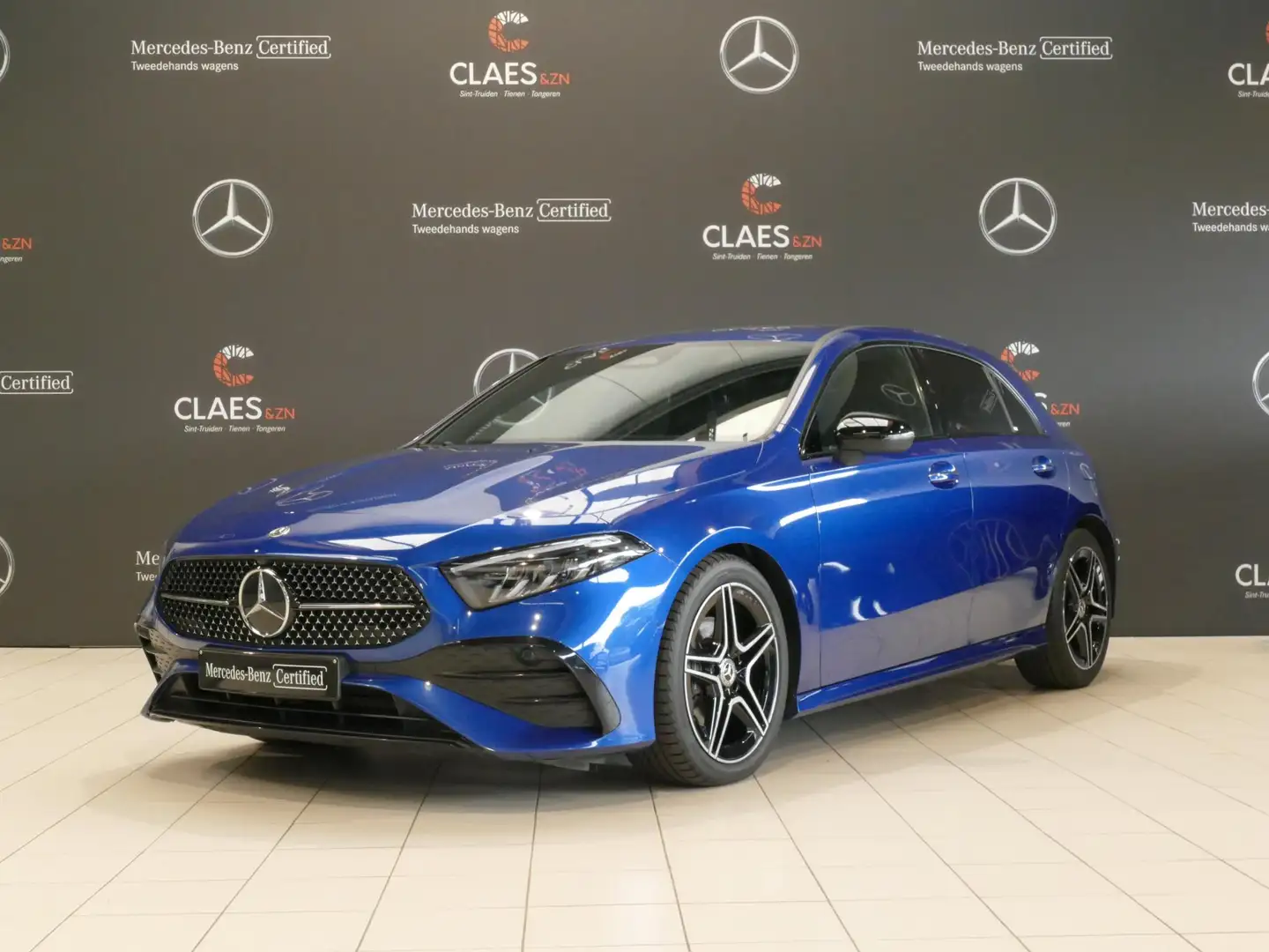 Mercedes-Benz A 180 A d AMG Line DOS 7002  2 x onderhoud inbegrepen Bleu - 1