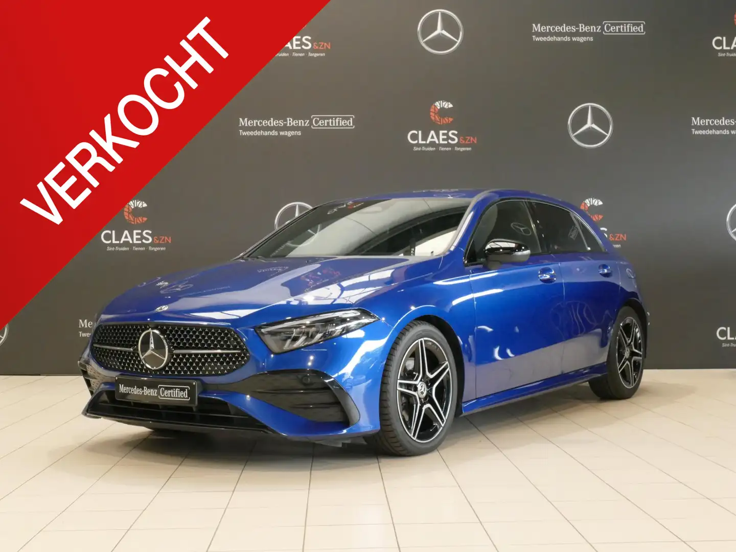 Mercedes-Benz A 180 180d AMG Line DOS 7002  2 x onderhoud inbegrepen Blu/Azzurro - 1