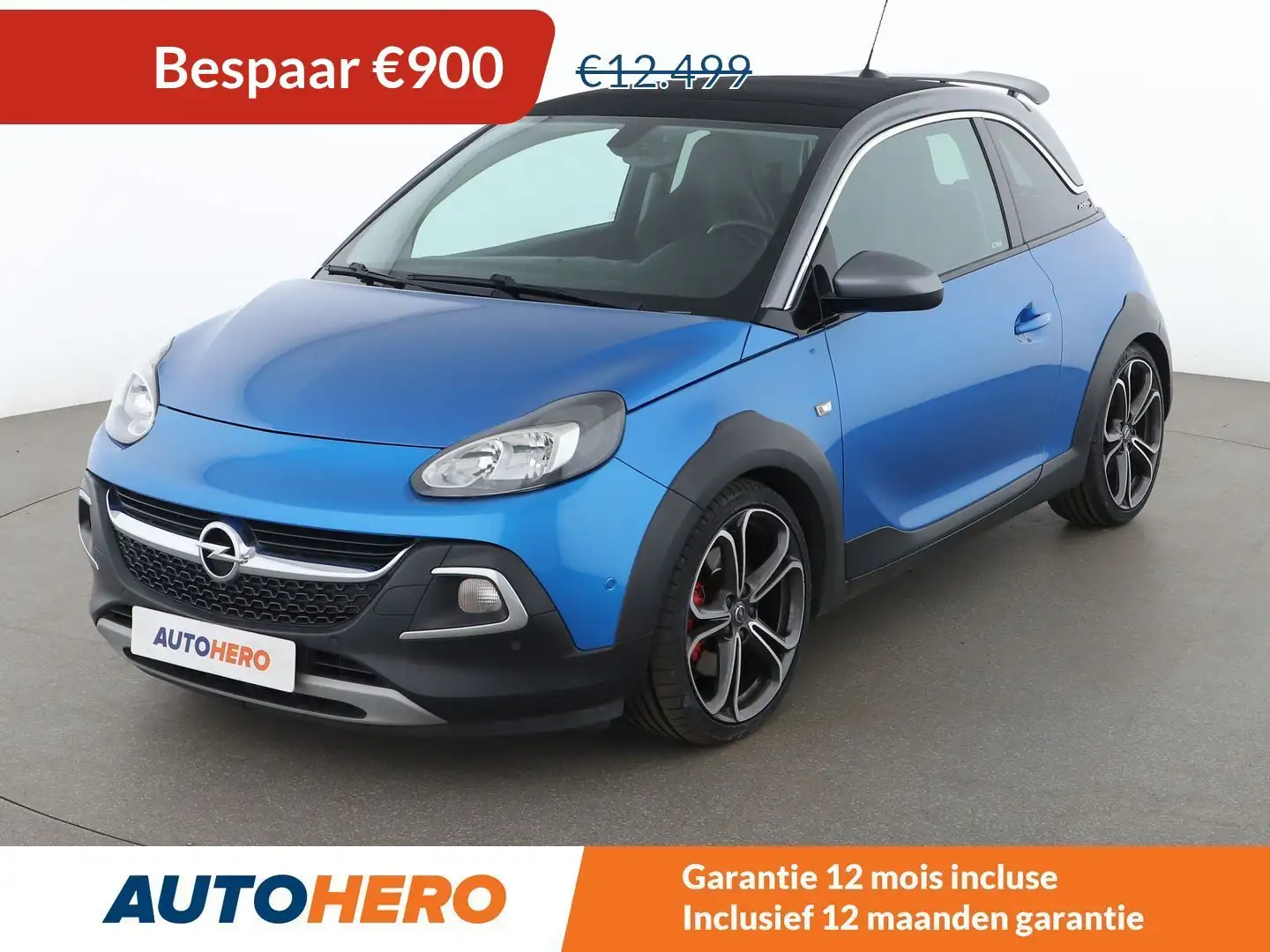 Opel Adam 1.4 Turbo Rocks S Bleu - 1