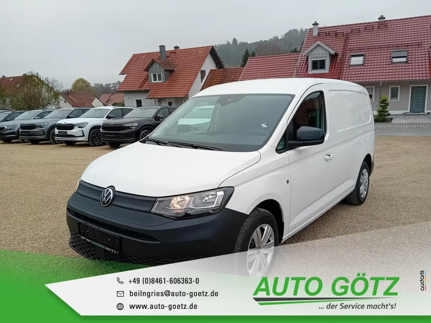 Volkswagen Caddy Maxi Cargo AHK*Navi*Tempomat*Kamera*Kessy*SmartLin Weiß - 1