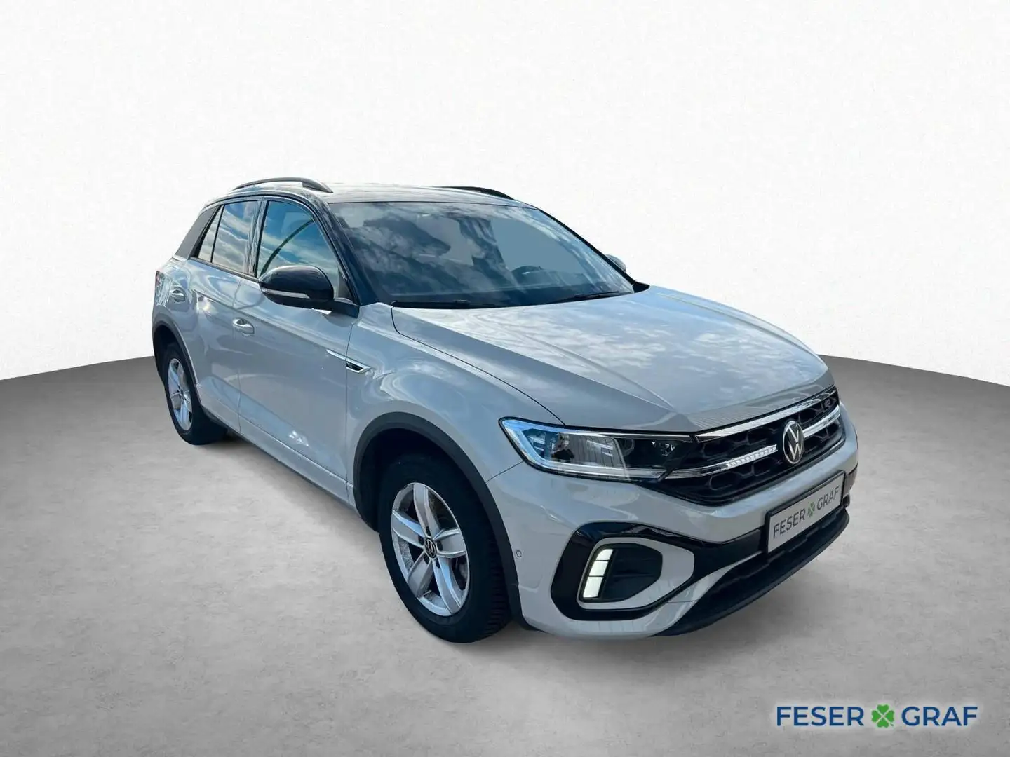 Volkswagen T-Roc R-Line 1.5 TSI DSG BLACK STYLE*IQ.DRIVE Grijs - 2