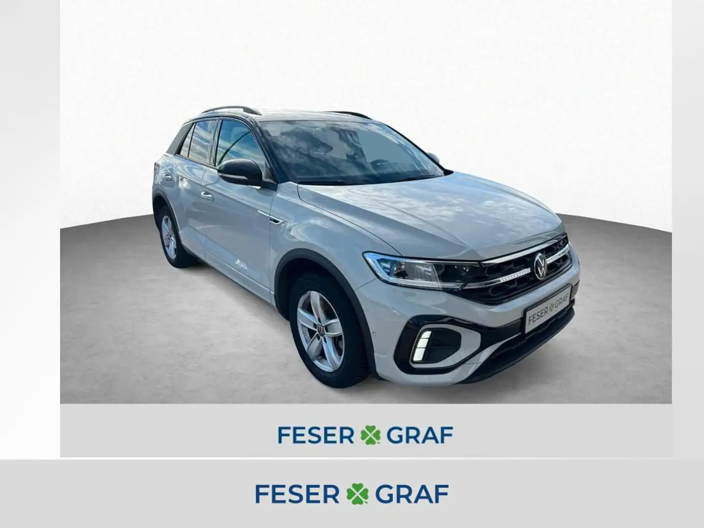 Volkswagen T-Roc R-Line 1.5 TSI DSG BLACK STYLE*IQ.DRIVE Grau - 1
