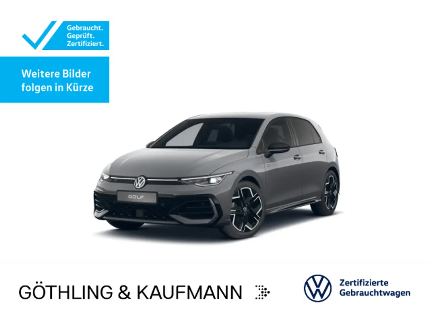 Volkswagen Golf R-Line 2.0 TDI DSG*BlackStyle*LED+*18Zoll*K Grau - 1
