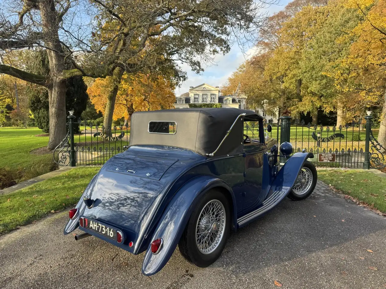firefly firefly Alvis Cabriolet Unieke Oldtimer 1932 Leer Cabrio, foto 7