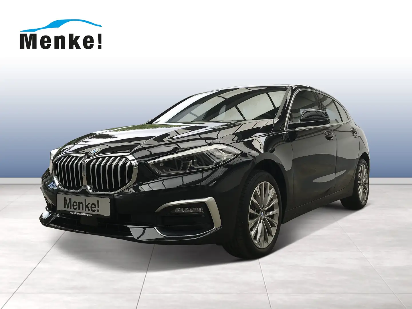 BMW 118 i   Luxury Line DAB LED Tempomat Klimaaut. Schwarz - 1