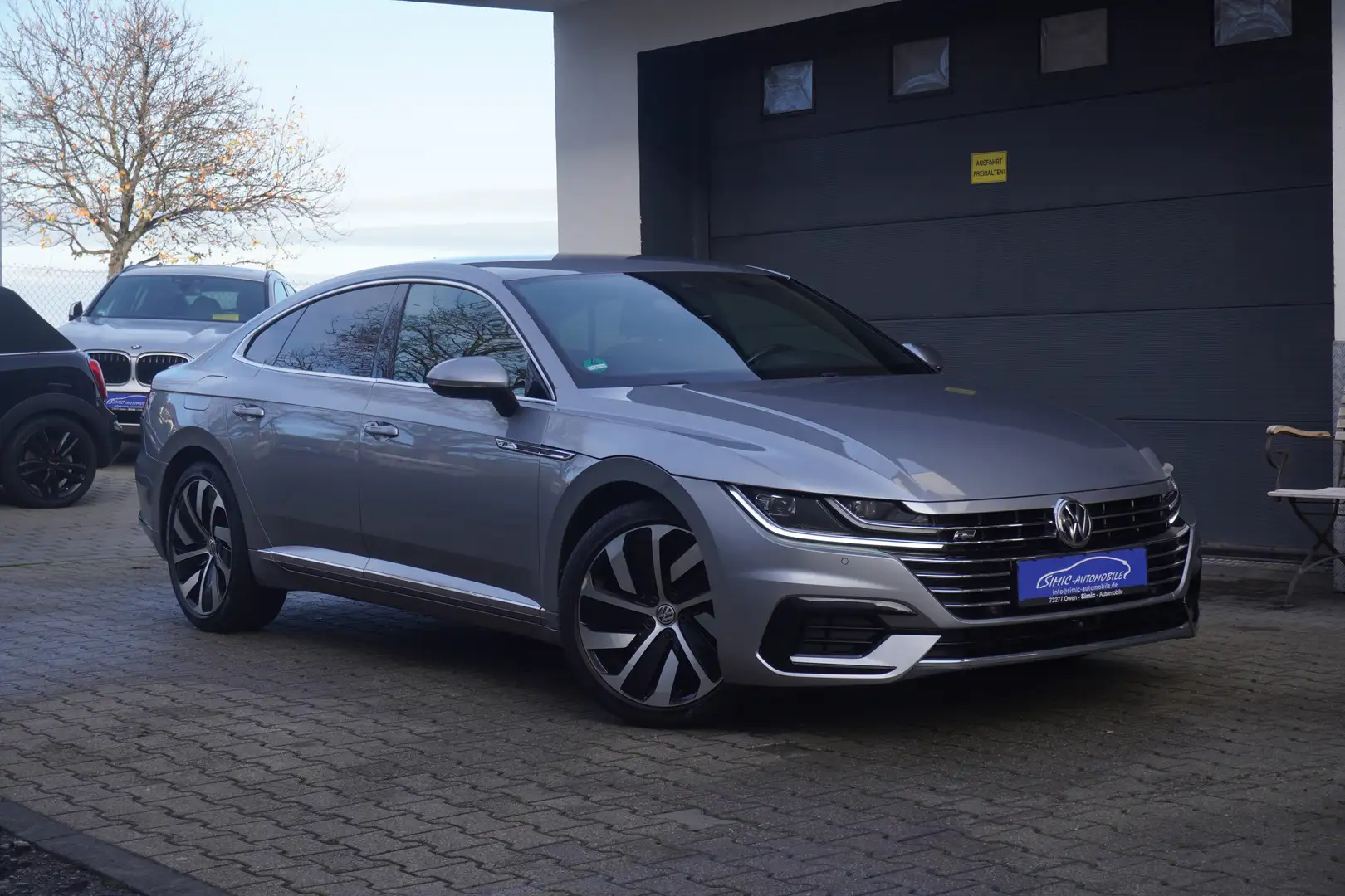 Volkswagen Arteon 2.0 TSI R-Line 4M DSG LEDER+NAVI+KAMERA+AHK+ALU19z Grau - 1