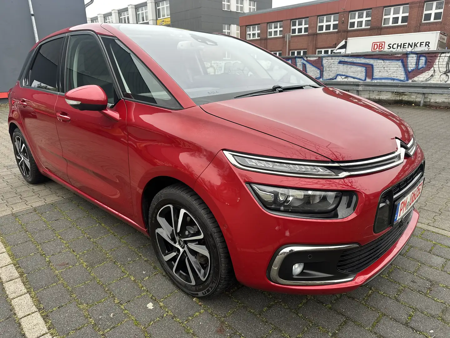 Citroen C4 Picasso C4 Picasso/Spacetouer,Leder,Navi,Kamera,… Rot - 2