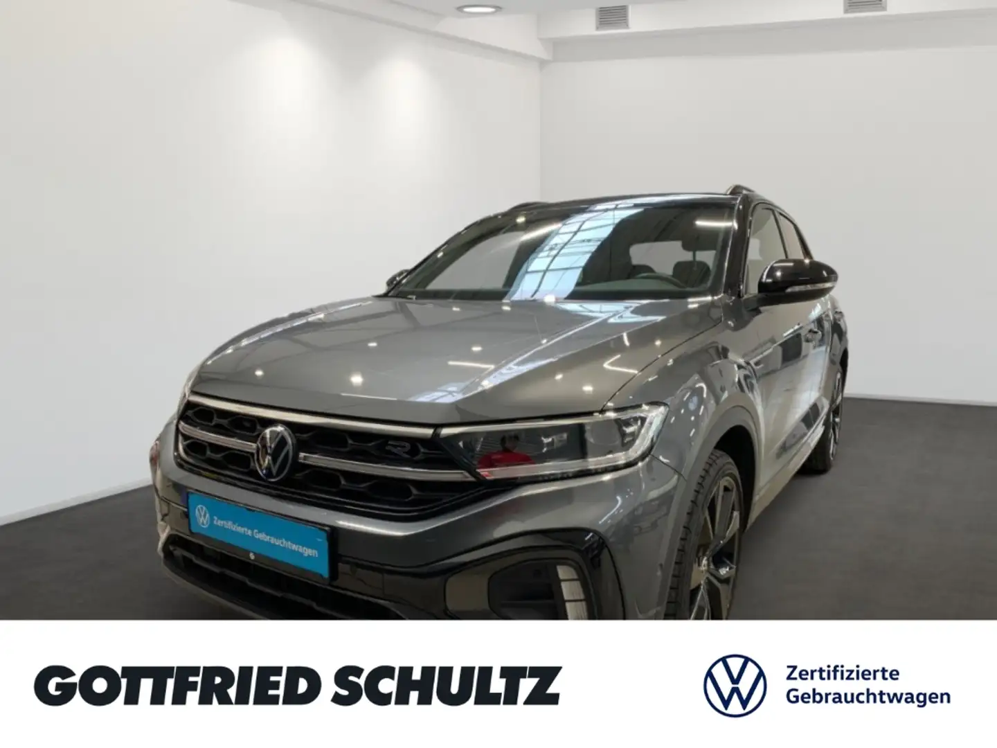 Volkswagen T-Roc R-LINE TSI DSG BLACK-STYLE ACC CARPLAY PARKASSISTE Gris - 1