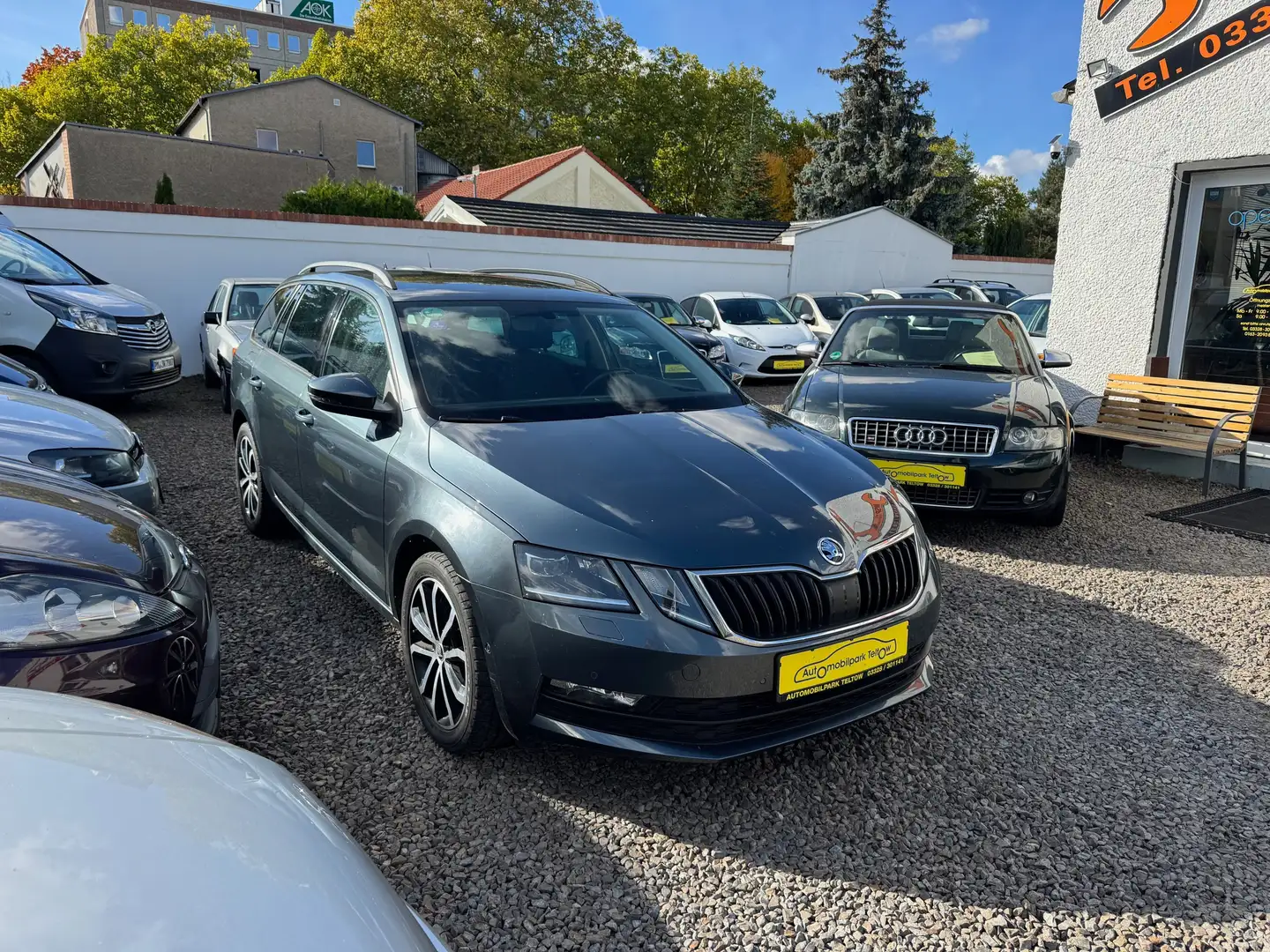 Skoda Octavia Soleil, *1. Hand + AHK!* Grau - 2