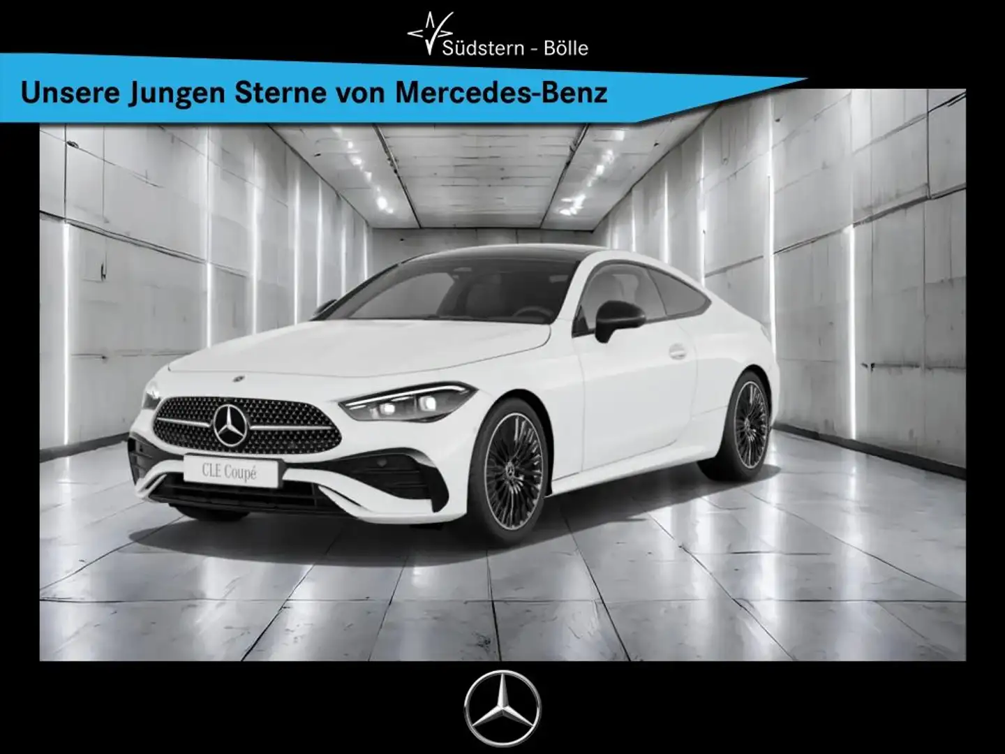 Mercedes-Benz CLE 300 4M Coupé +AMG+SHZ+MEMORY+AMBIENTE+KAMERA Wit - 1