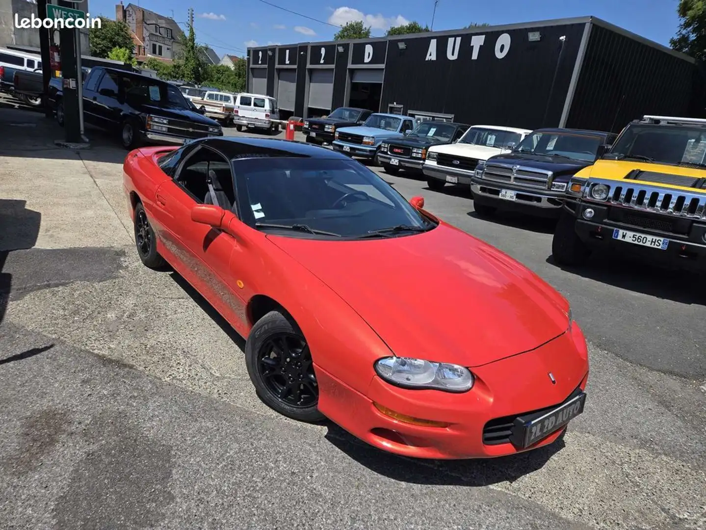 Chevrolet Camaro 3.8 V6 peinture neuve Or - 1