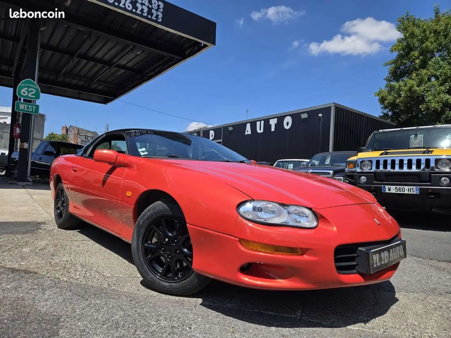 Chevrolet Camaro 3.8 V6 peinture neuve Or - 2