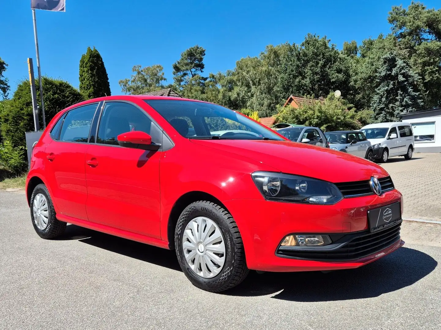 Volkswagen Polo V Trendline BMT |Start-Stop|Klima|HU:05.27| Rouge - 1