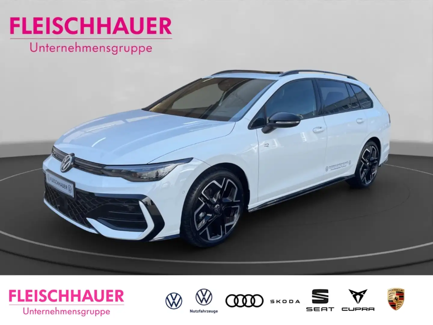 Volkswagen Golf Variant R-Line BlackStyle 18'' El. Panodach Navi Weiß - 1