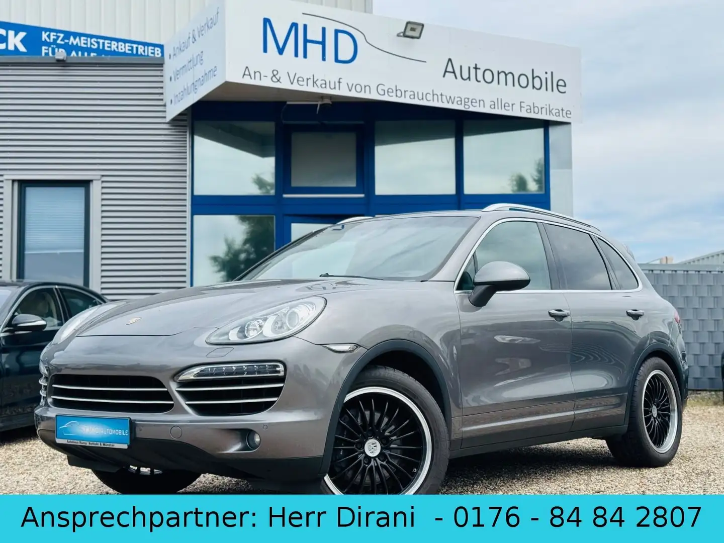 Porsche Cayenne Diesel Bi-Xenon Navi Leder SHD Grau - 1