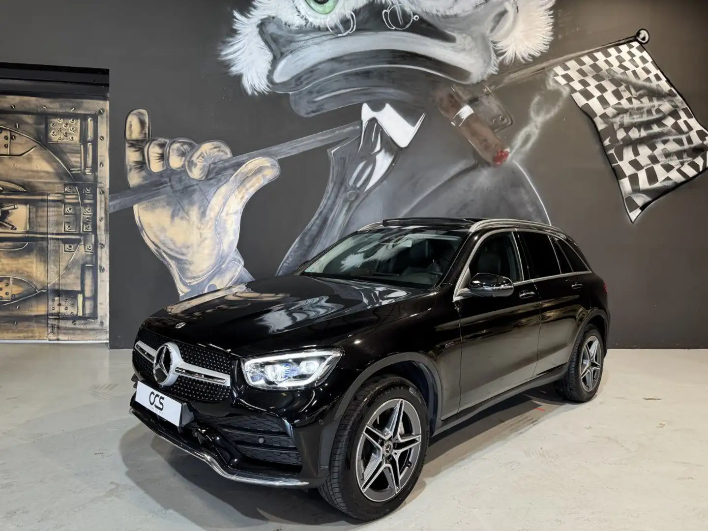 Mercedes-Benz GLC 300 300 e Amg Line 4Matic Toit ouvrant Negro - 2
