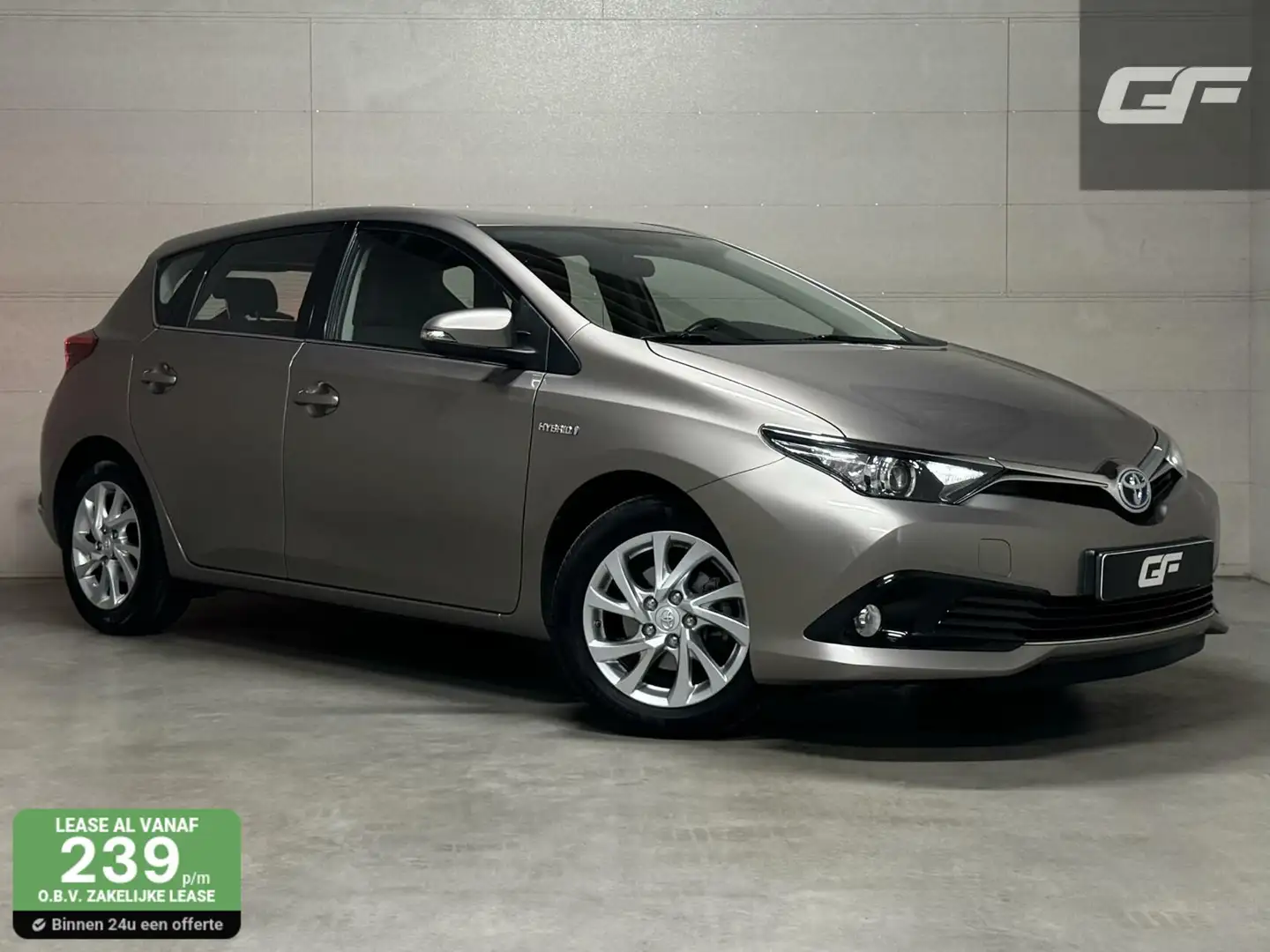 Toyota Auris 1.8 Hybrid Executive Navi Cruise Camera Trekh. NAP Brązowy - 1