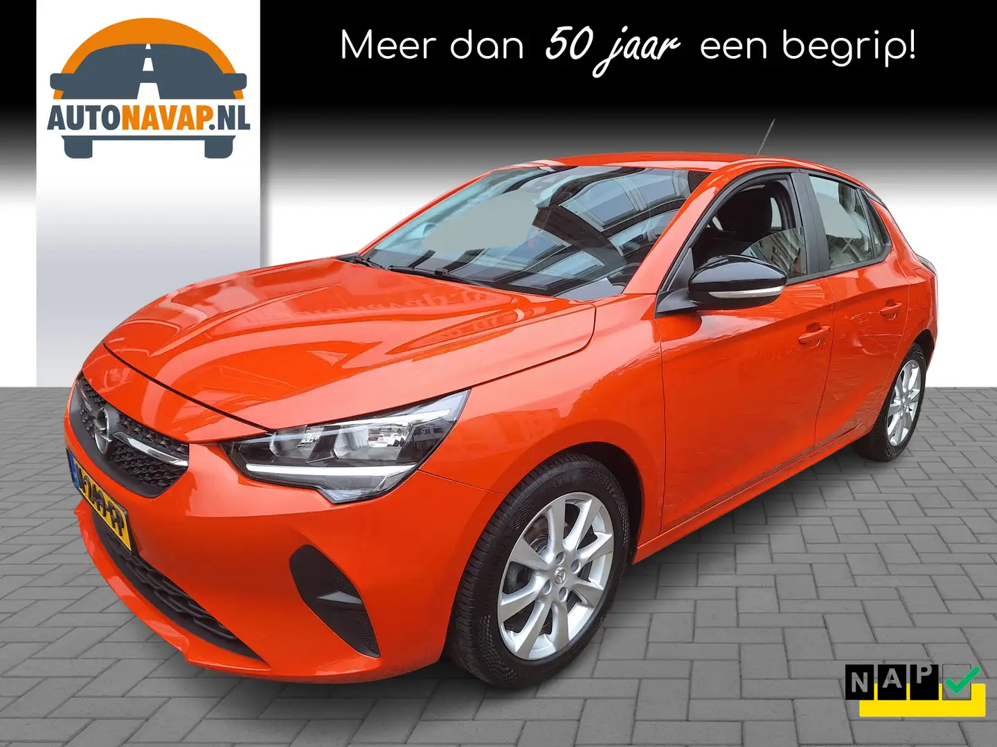 Opel Corsa 1.2 Edition /Navi/Apple/Android/Cruise/1e Eig/Gara Oranje - 1