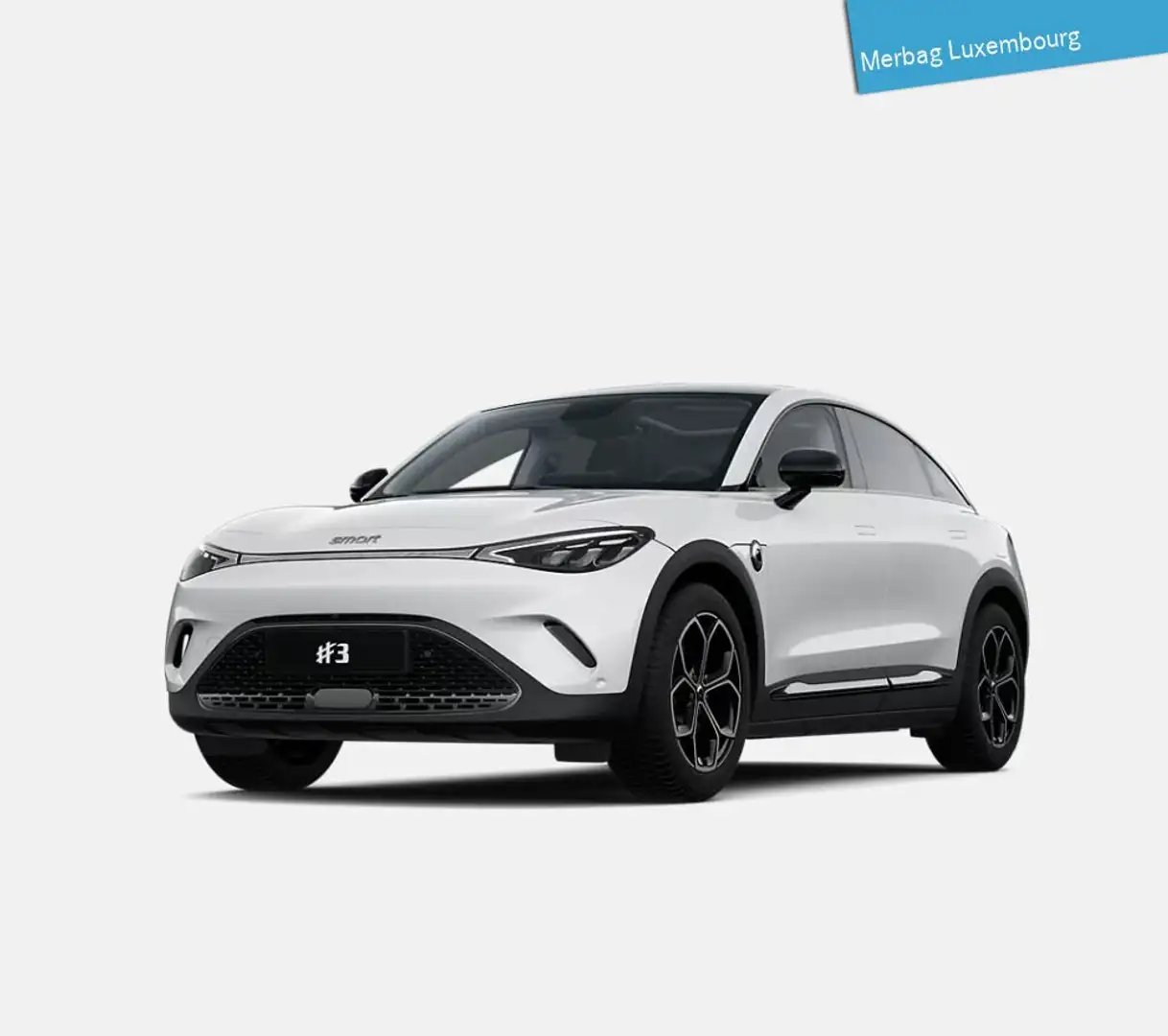 smart #3 #3 Pro+ (66kWh) (+3.000 Euro Klimabonus Luxembourg) Blanc - 2