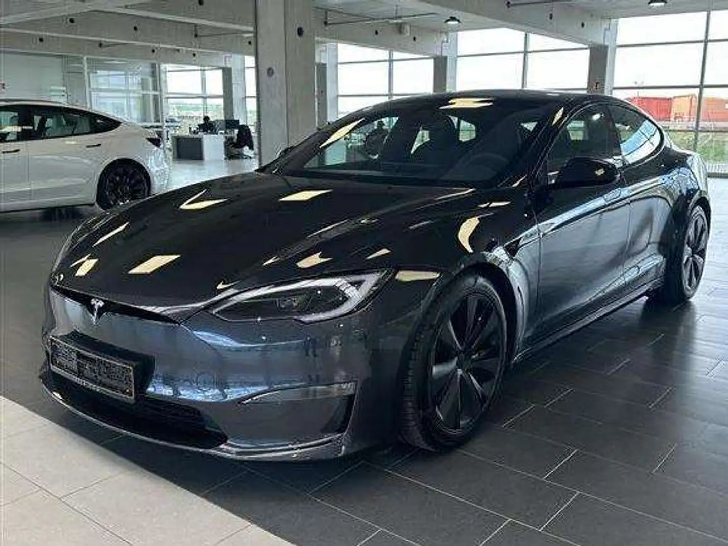 Tesla Model S Longrange Gris - 1