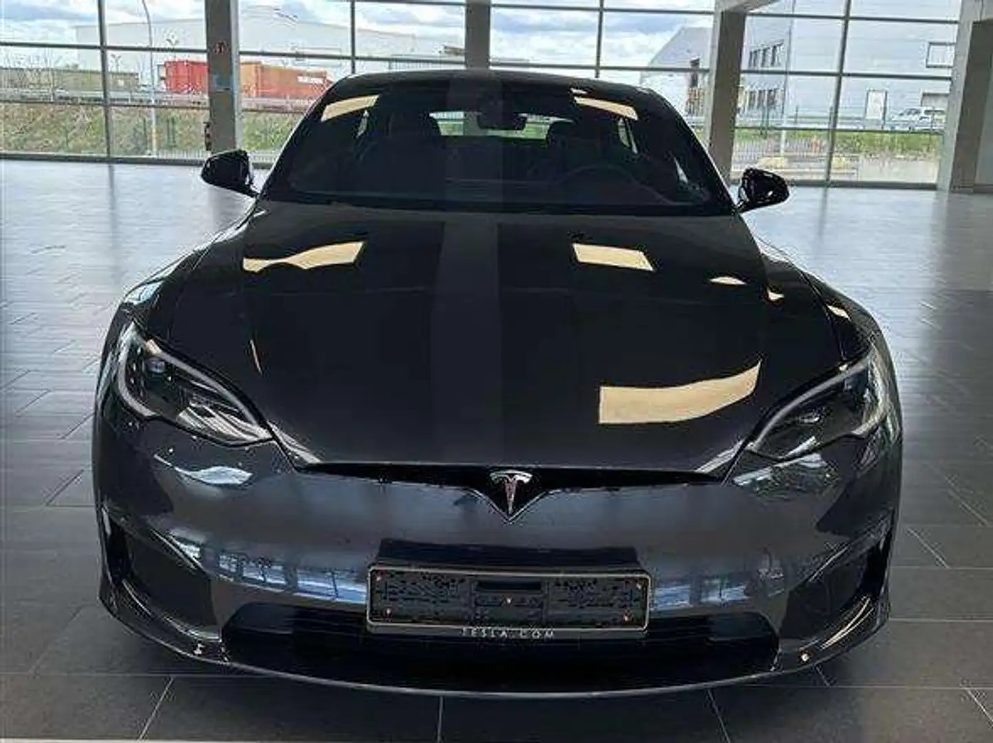 Tesla Model S Longrange Gris - 2