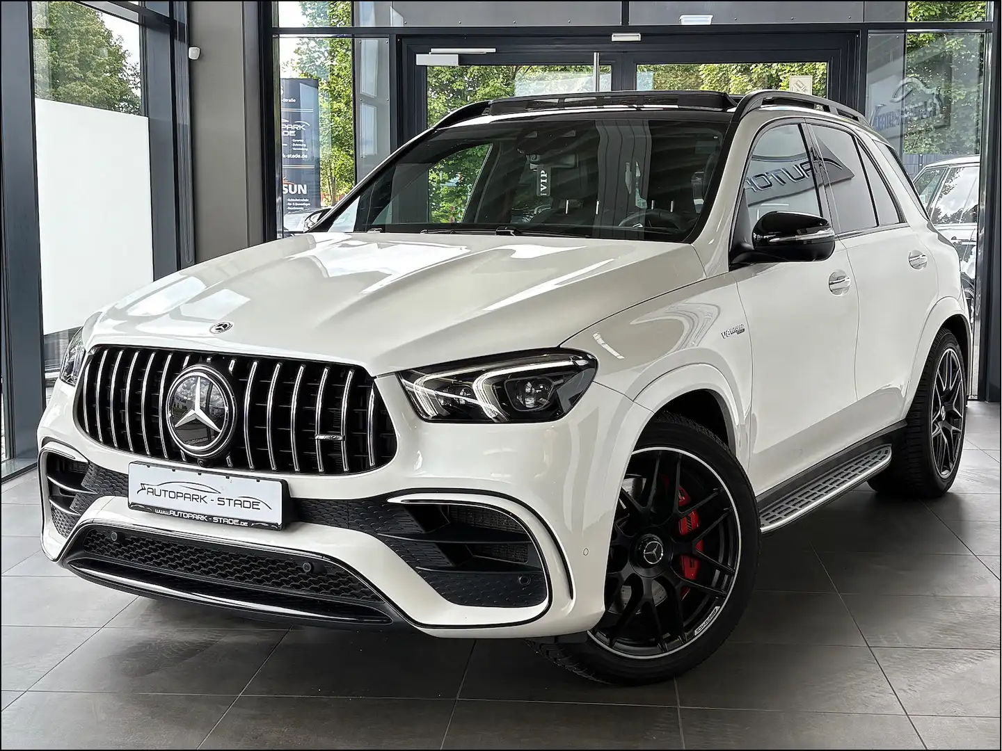 Mercedes-Benz GLE 63 AMG 4Matic+ Diamant Pano Massage 360 HUD Blanc - 2