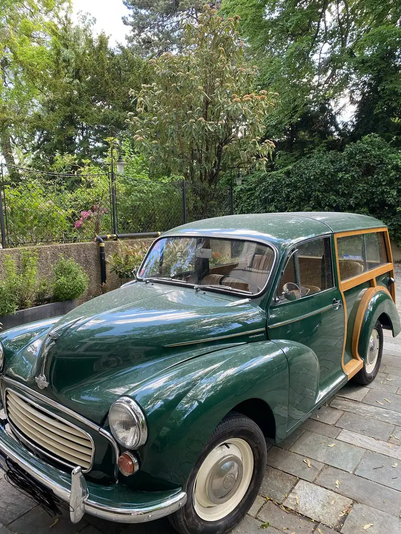Oldtimer Morris Minor 1970 Morris Minor 1000 - Linkssteuerung - Historisches Fahrzeug Grün - 1