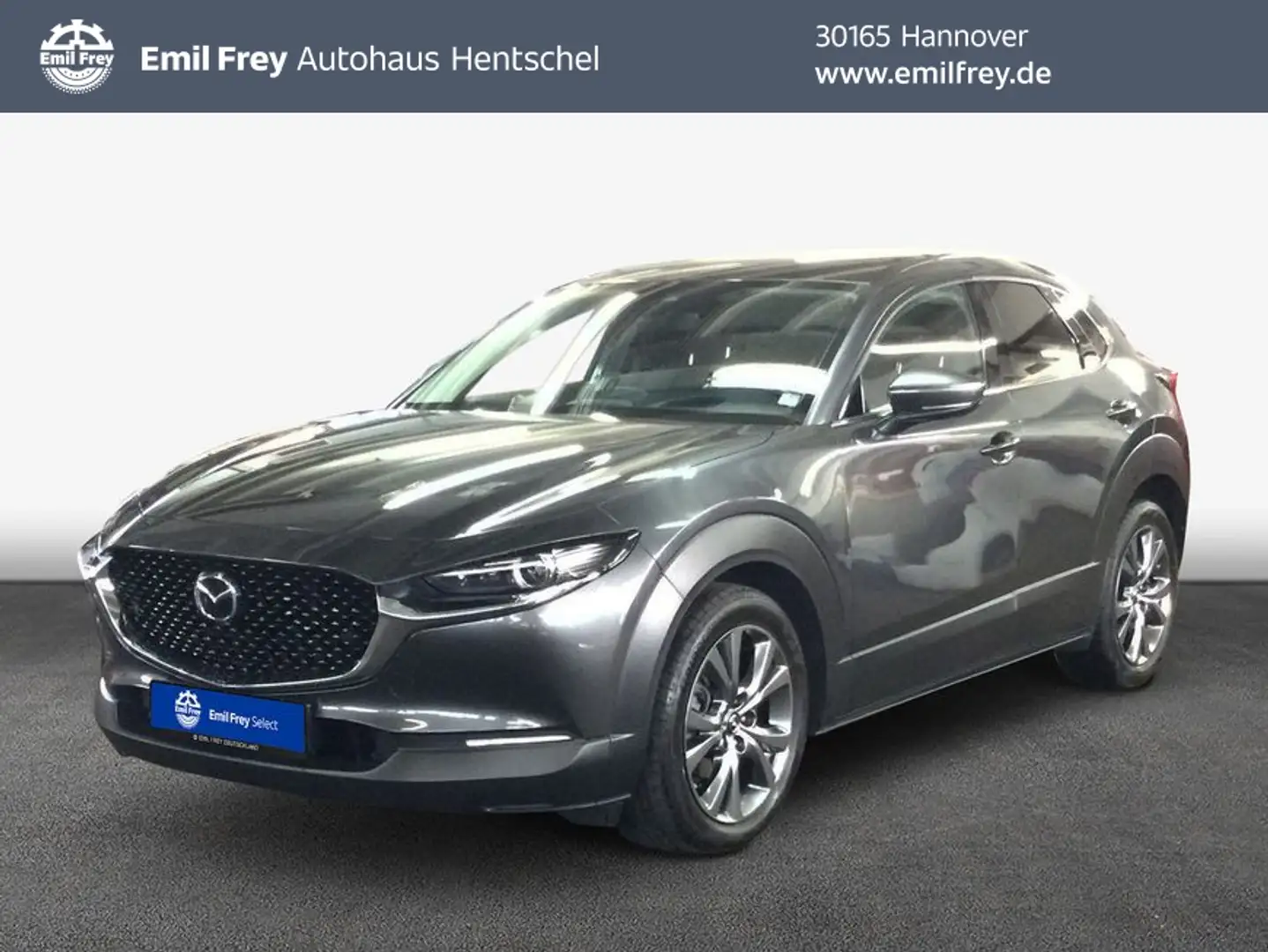 Mazda CX-30 SKYACTIV-X 2.0 M-Hybrid SELECTION Grijs - 1